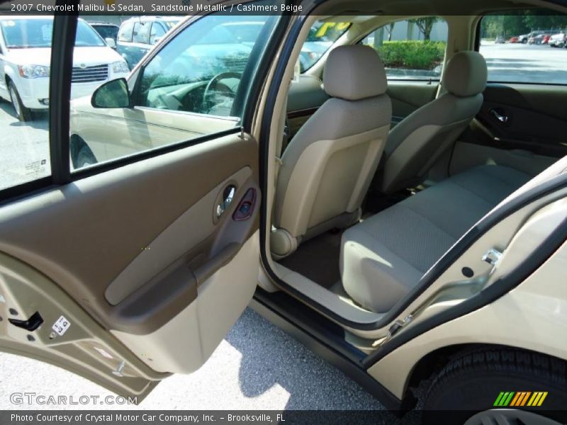 Sandstone Metallic / Cashmere Beige 2007 Chevrolet Malibu LS Sedan