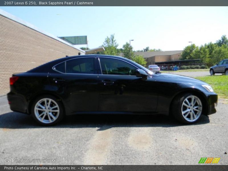 Black Sapphire Pearl / Cashmere 2007 Lexus IS 250