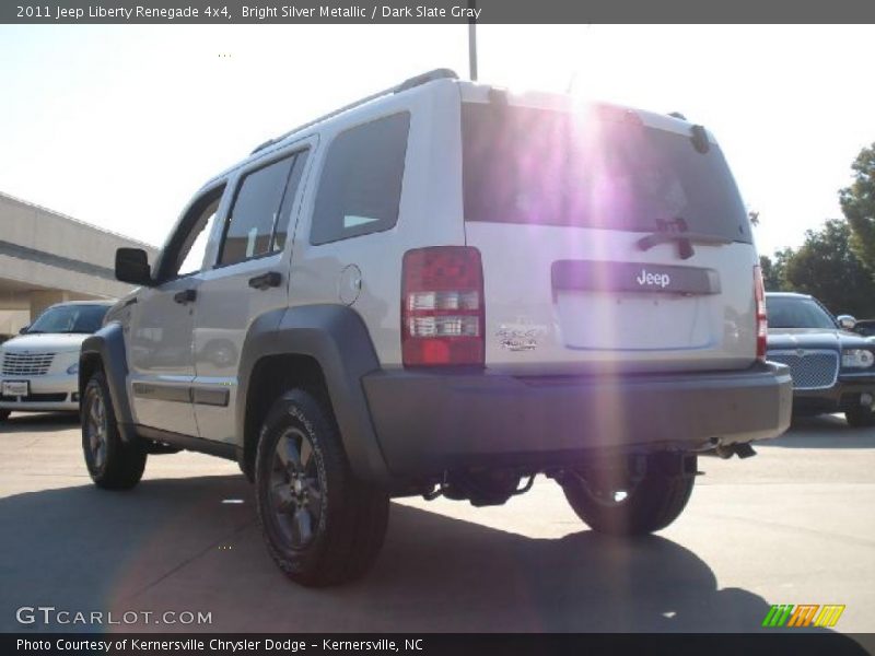 Bright Silver Metallic / Dark Slate Gray 2011 Jeep Liberty Renegade 4x4