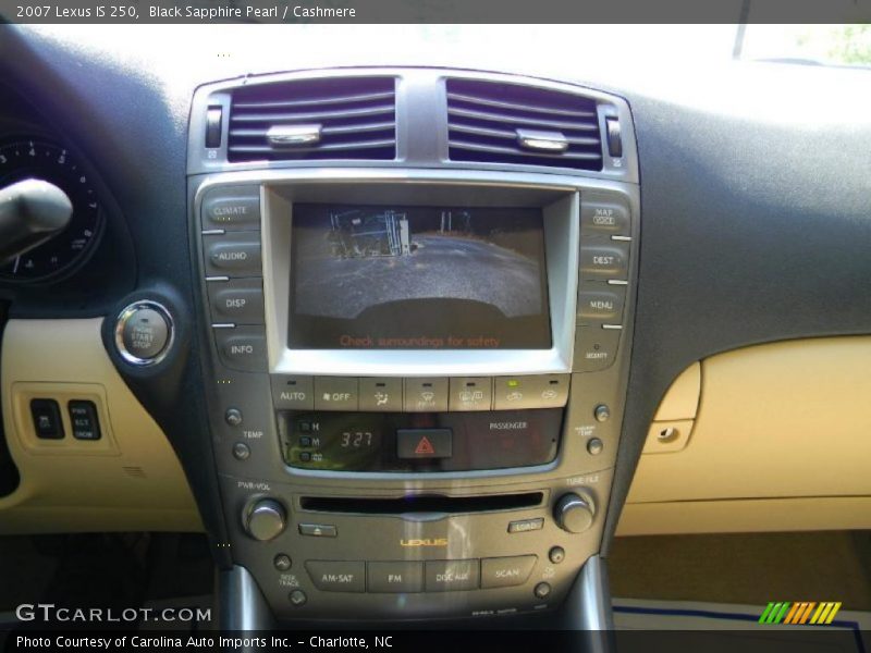 Black Sapphire Pearl / Cashmere 2007 Lexus IS 250