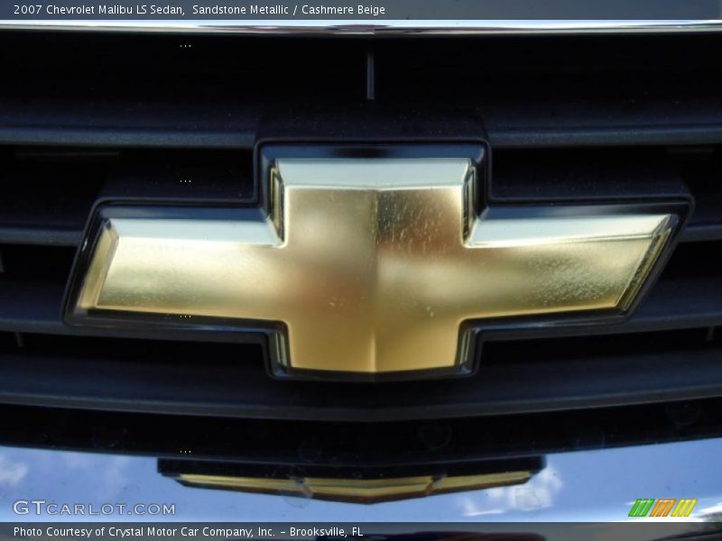 Sandstone Metallic / Cashmere Beige 2007 Chevrolet Malibu LS Sedan