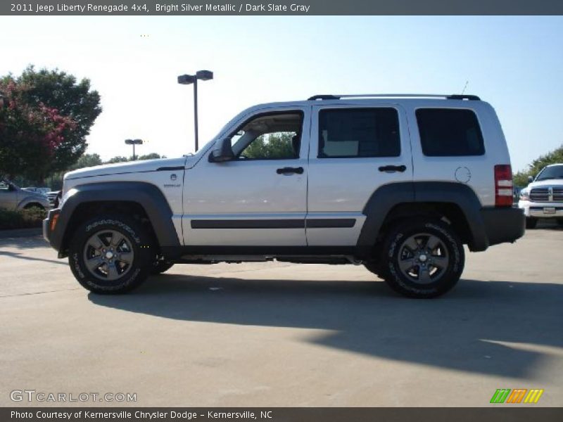 Bright Silver Metallic / Dark Slate Gray 2011 Jeep Liberty Renegade 4x4