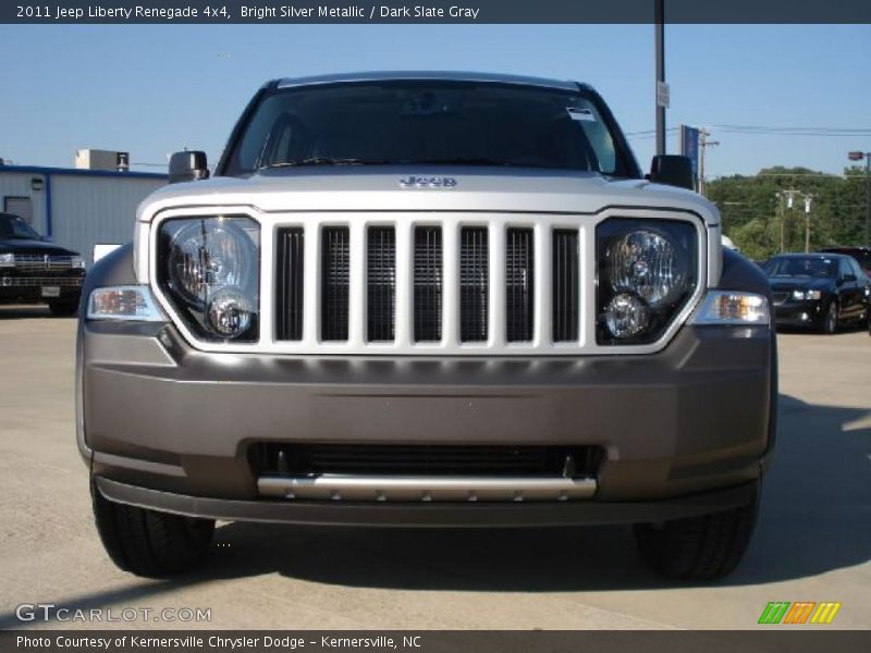 Bright Silver Metallic / Dark Slate Gray 2011 Jeep Liberty Renegade 4x4