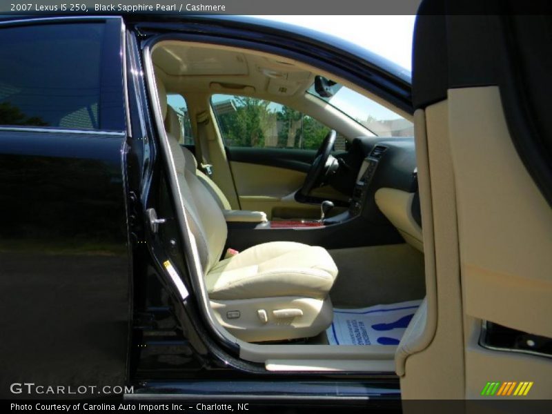 Black Sapphire Pearl / Cashmere 2007 Lexus IS 250