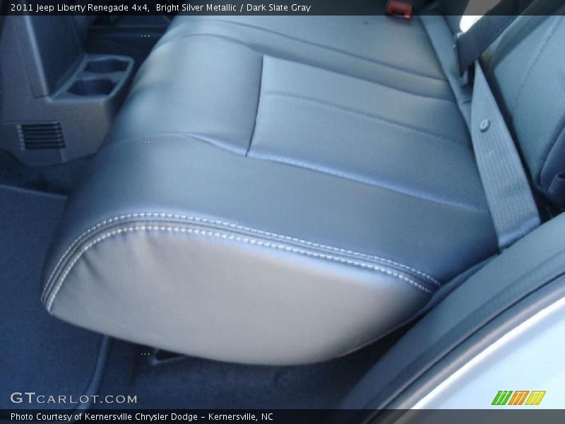 Bright Silver Metallic / Dark Slate Gray 2011 Jeep Liberty Renegade 4x4