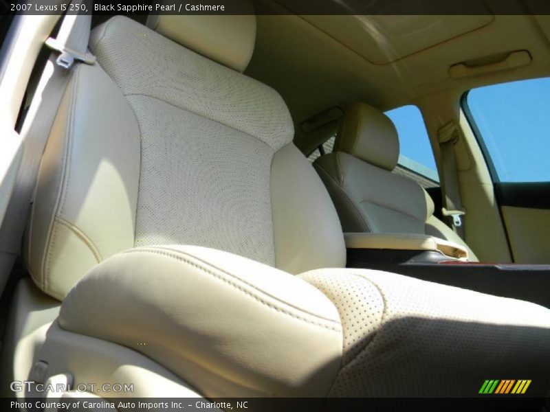 Black Sapphire Pearl / Cashmere 2007 Lexus IS 250