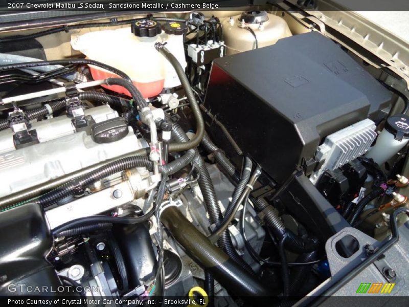 Sandstone Metallic / Cashmere Beige 2007 Chevrolet Malibu LS Sedan