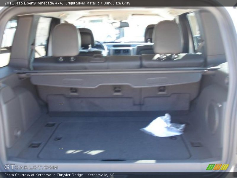 Bright Silver Metallic / Dark Slate Gray 2011 Jeep Liberty Renegade 4x4