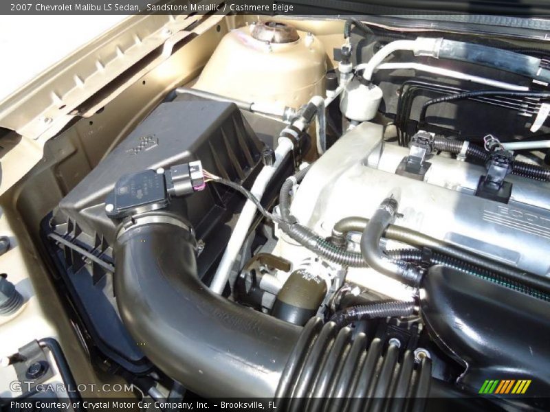 Sandstone Metallic / Cashmere Beige 2007 Chevrolet Malibu LS Sedan