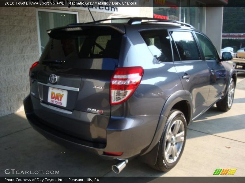 Magnetic Gray Metallic / Dark Charcoal 2010 Toyota RAV4 Sport V6 4WD