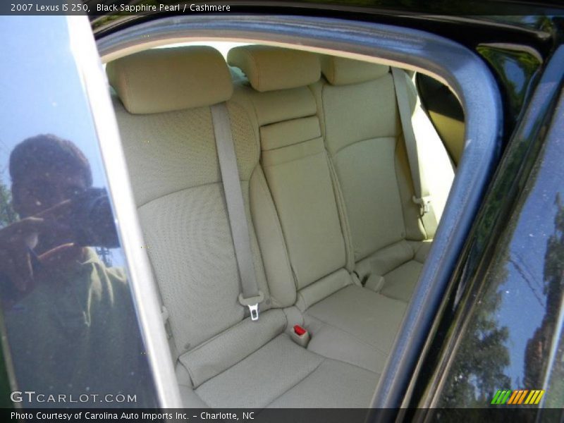 Black Sapphire Pearl / Cashmere 2007 Lexus IS 250