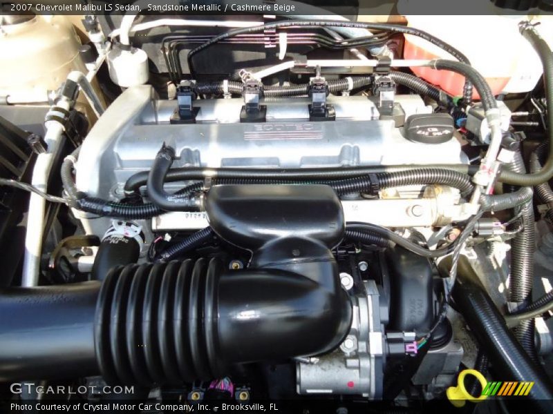 Sandstone Metallic / Cashmere Beige 2007 Chevrolet Malibu LS Sedan