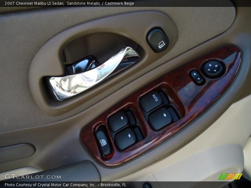 Sandstone Metallic / Cashmere Beige 2007 Chevrolet Malibu LS Sedan