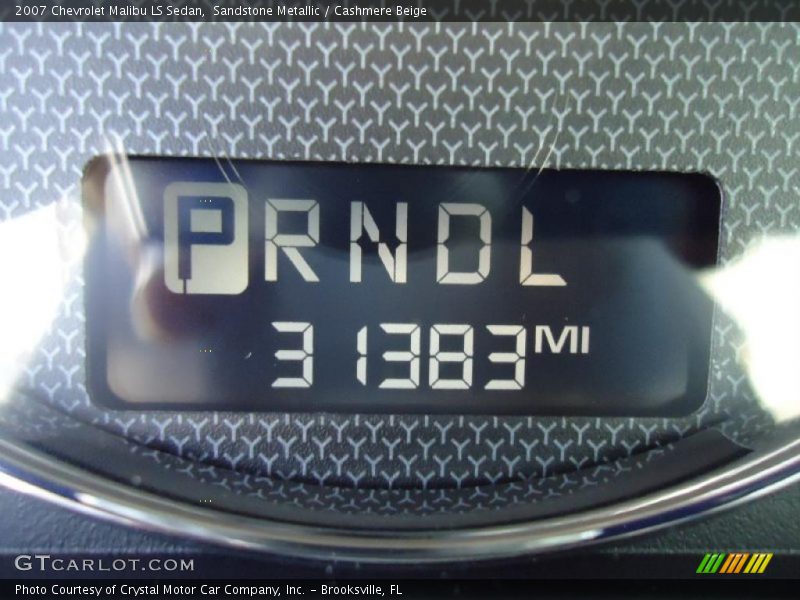 Sandstone Metallic / Cashmere Beige 2007 Chevrolet Malibu LS Sedan