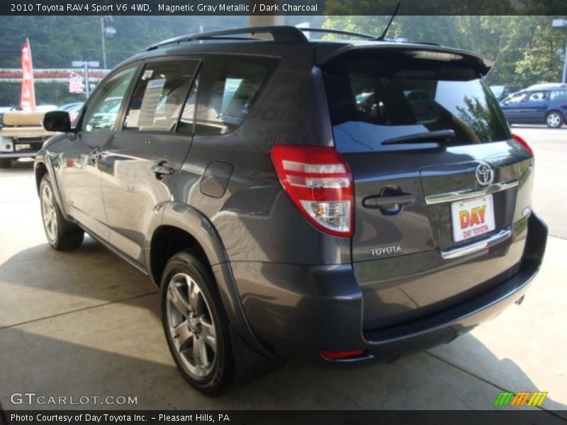 Magnetic Gray Metallic / Dark Charcoal 2010 Toyota RAV4 Sport V6 4WD