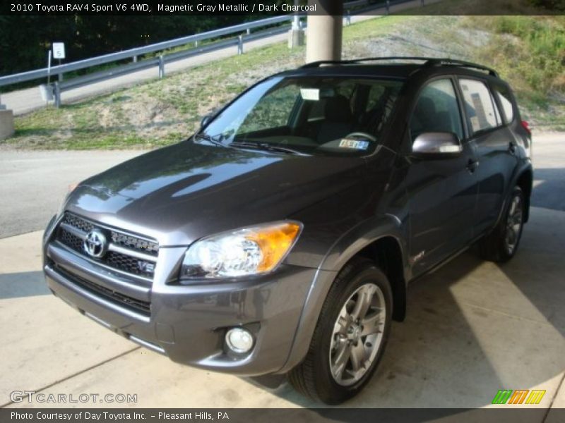 Magnetic Gray Metallic / Dark Charcoal 2010 Toyota RAV4 Sport V6 4WD