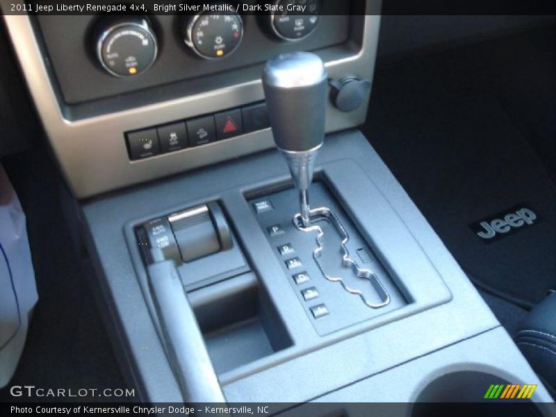 Bright Silver Metallic / Dark Slate Gray 2011 Jeep Liberty Renegade 4x4