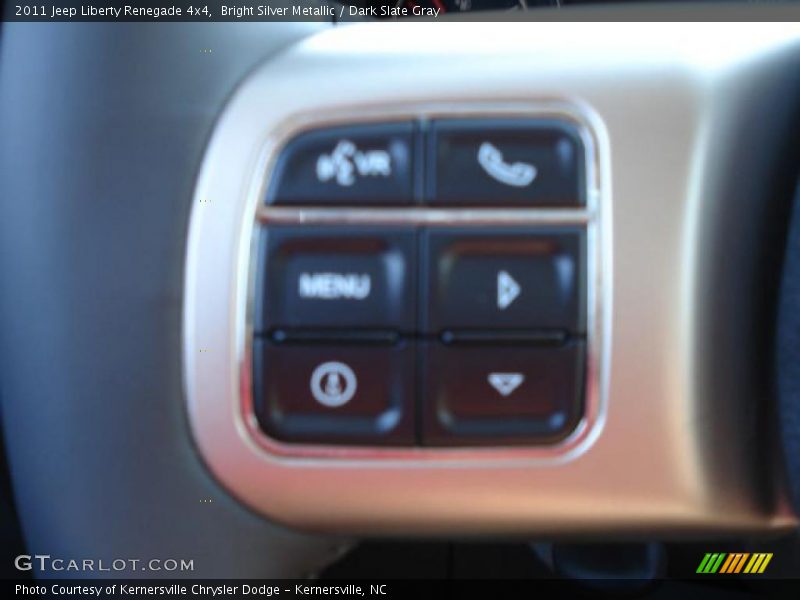 Bright Silver Metallic / Dark Slate Gray 2011 Jeep Liberty Renegade 4x4