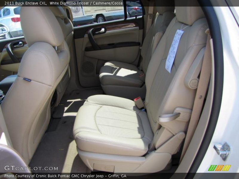 White Diamond Tricoat / Cashmere/Cocoa 2011 Buick Enclave CXL