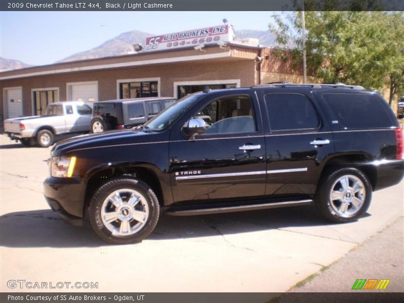 Black / Light Cashmere 2009 Chevrolet Tahoe LTZ 4x4