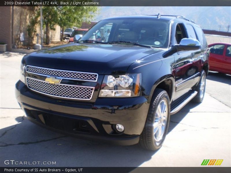 Black / Light Cashmere 2009 Chevrolet Tahoe LTZ 4x4