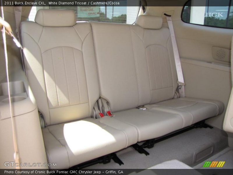 White Diamond Tricoat / Cashmere/Cocoa 2011 Buick Enclave CXL