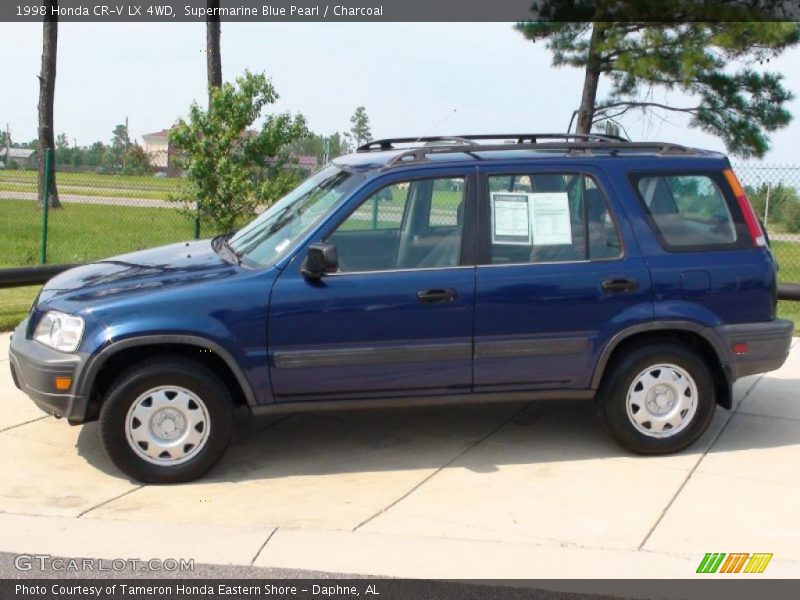 Supermarine Blue Pearl / Charcoal 1998 Honda CR-V LX 4WD