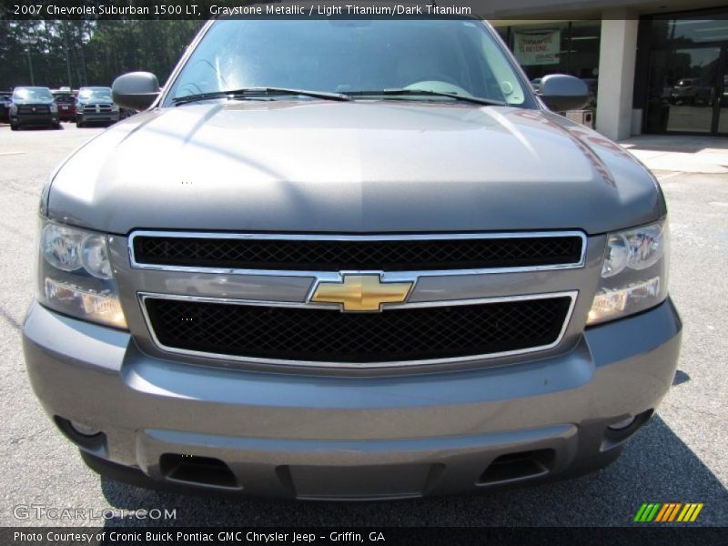 Graystone Metallic / Light Titanium/Dark Titanium 2007 Chevrolet Suburban 1500 LT