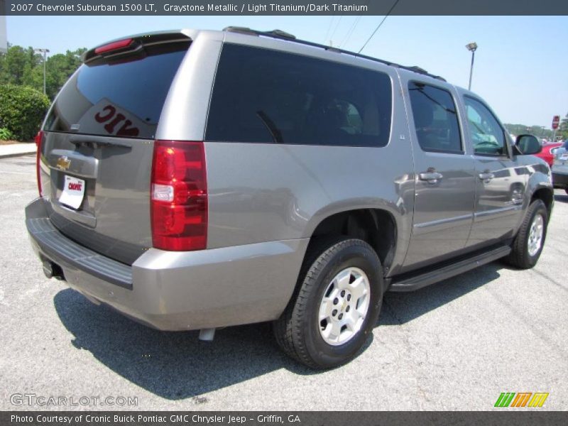 Graystone Metallic / Light Titanium/Dark Titanium 2007 Chevrolet Suburban 1500 LT