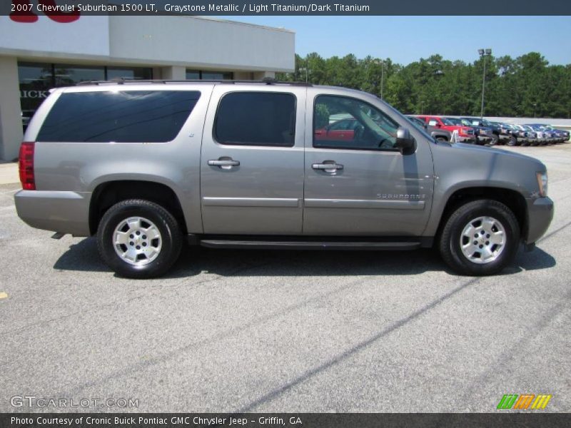 Graystone Metallic / Light Titanium/Dark Titanium 2007 Chevrolet Suburban 1500 LT