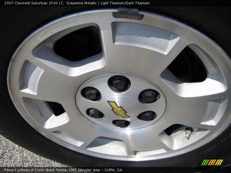 Graystone Metallic / Light Titanium/Dark Titanium 2007 Chevrolet Suburban 1500 LT