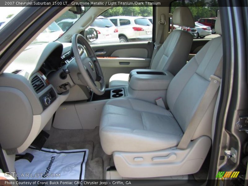 Graystone Metallic / Light Titanium/Dark Titanium 2007 Chevrolet Suburban 1500 LT