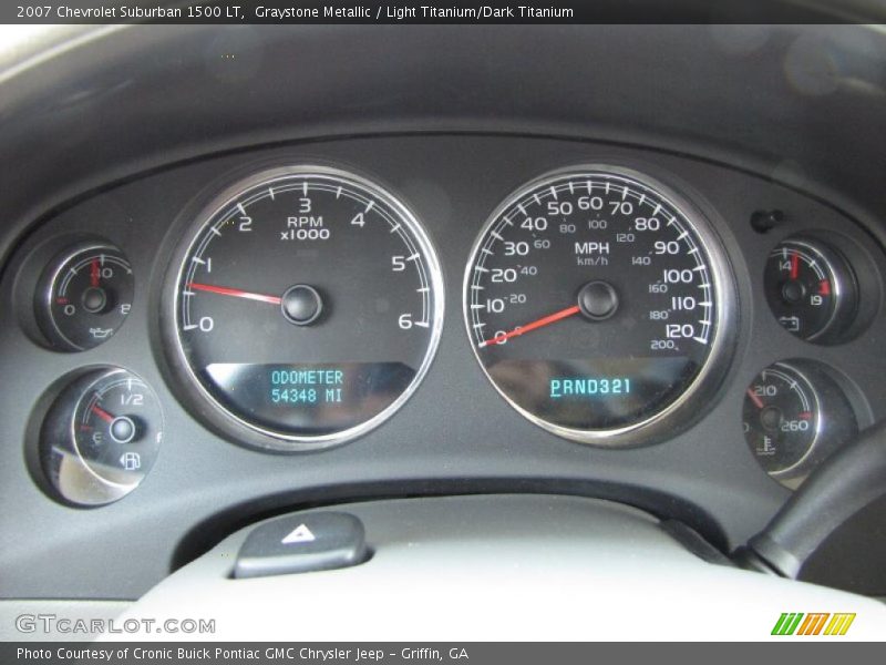 Graystone Metallic / Light Titanium/Dark Titanium 2007 Chevrolet Suburban 1500 LT