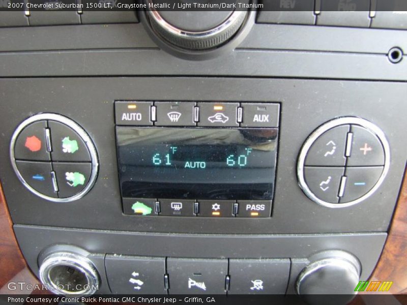Graystone Metallic / Light Titanium/Dark Titanium 2007 Chevrolet Suburban 1500 LT