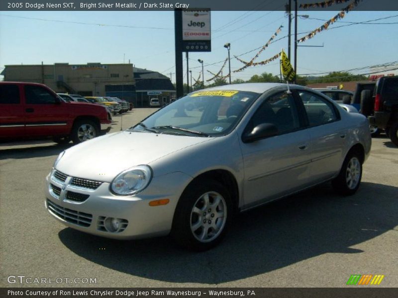 Bright Silver Metallic / Dark Slate Gray 2005 Dodge Neon SXT