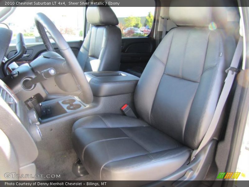 Sheer Silver Metallic / Ebony 2010 Chevrolet Suburban LT 4x4