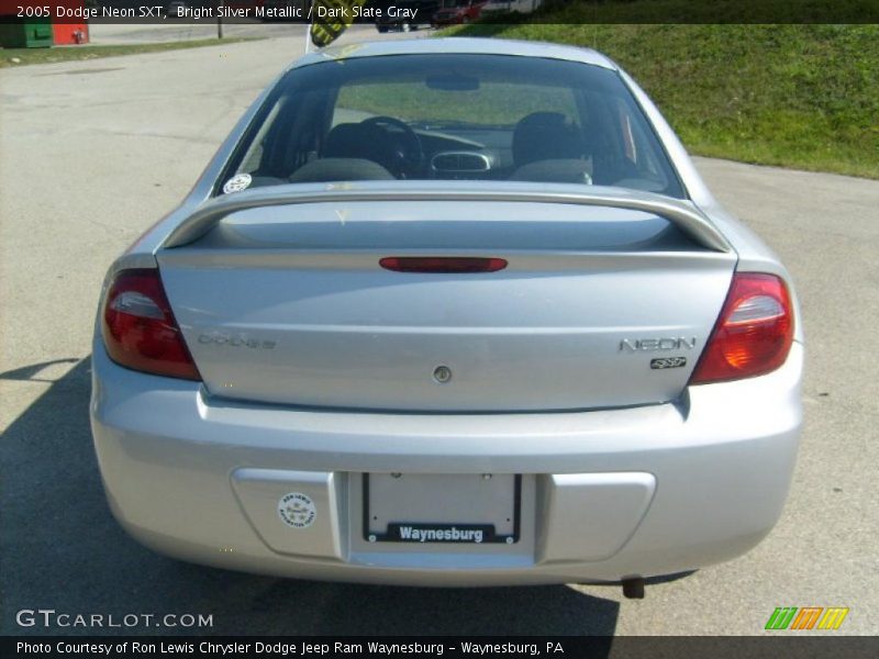 Bright Silver Metallic / Dark Slate Gray 2005 Dodge Neon SXT
