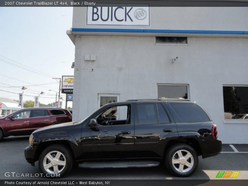 Black / Ebony 2007 Chevrolet TrailBlazer LT 4x4