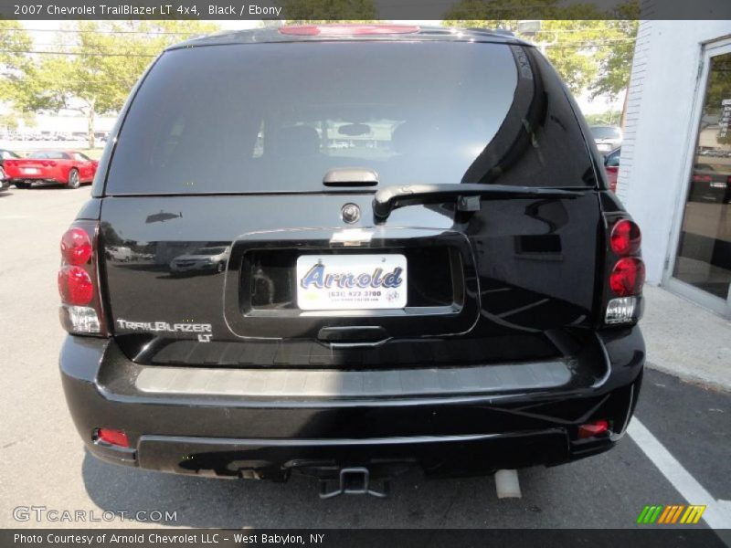 Black / Ebony 2007 Chevrolet TrailBlazer LT 4x4