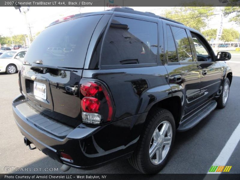 Black / Ebony 2007 Chevrolet TrailBlazer LT 4x4
