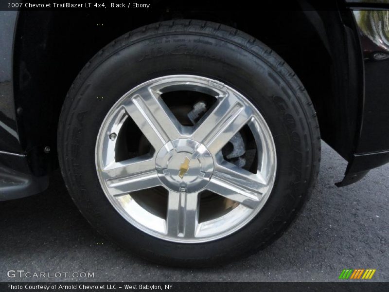 Black / Ebony 2007 Chevrolet TrailBlazer LT 4x4