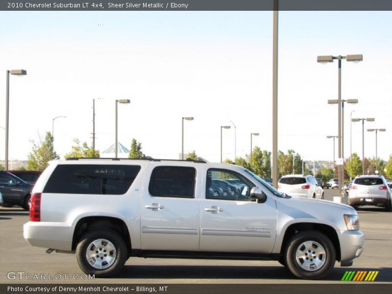 Sheer Silver Metallic / Ebony 2010 Chevrolet Suburban LT 4x4