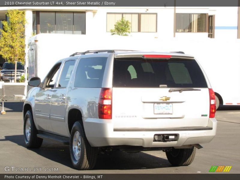 Sheer Silver Metallic / Ebony 2010 Chevrolet Suburban LT 4x4