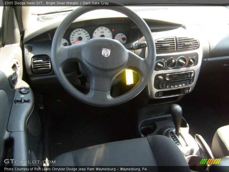 Bright Silver Metallic / Dark Slate Gray 2005 Dodge Neon SXT
