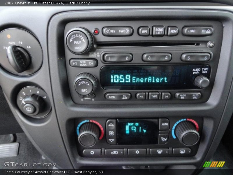 Black / Ebony 2007 Chevrolet TrailBlazer LT 4x4
