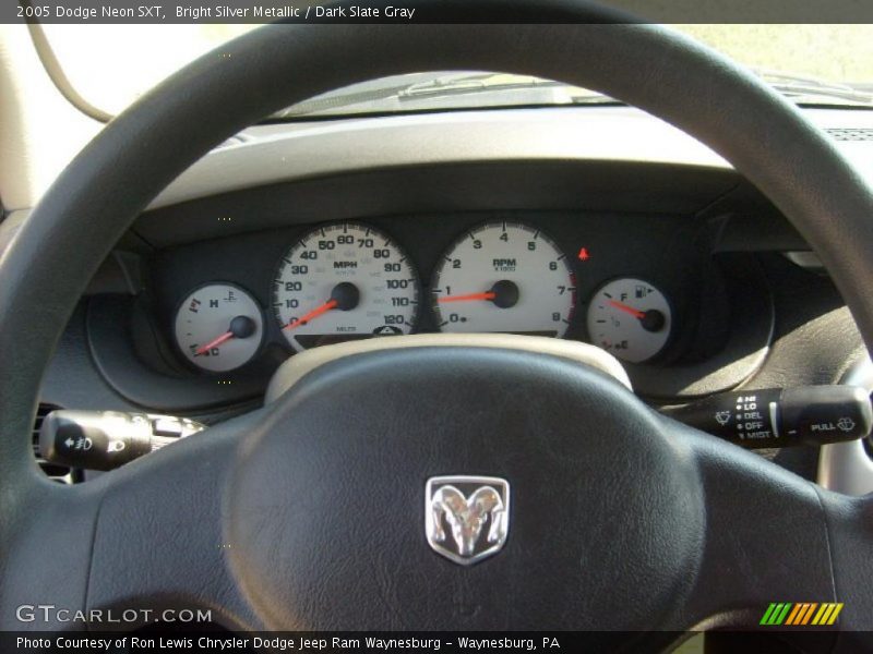 Bright Silver Metallic / Dark Slate Gray 2005 Dodge Neon SXT