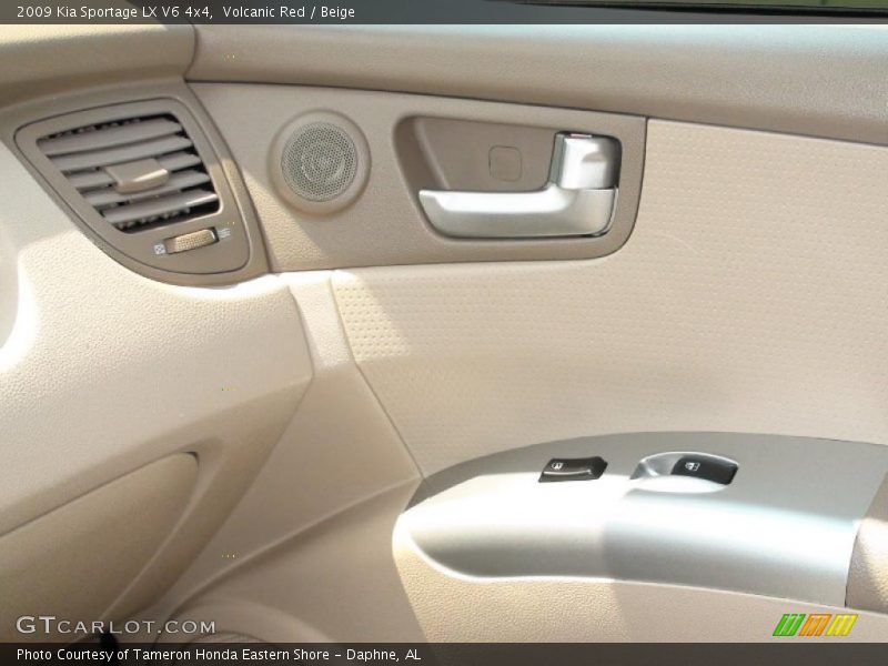 Volcanic Red / Beige 2009 Kia Sportage LX V6 4x4