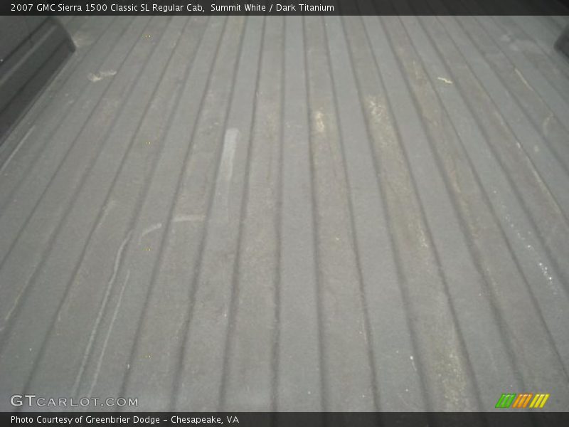 Summit White / Dark Titanium 2007 GMC Sierra 1500 Classic SL Regular Cab