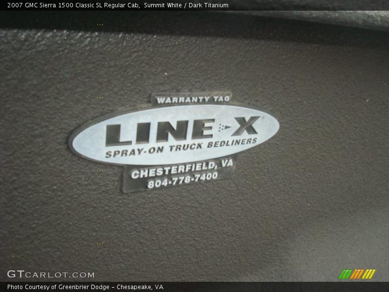 Summit White / Dark Titanium 2007 GMC Sierra 1500 Classic SL Regular Cab