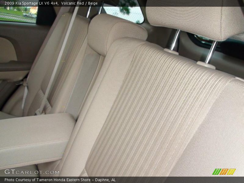 Volcanic Red / Beige 2009 Kia Sportage LX V6 4x4